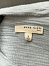 Anne Klein 100% Cotton Checkered-gingham Blue Long Sleeve Button-Down Shirt Size L - photo 7