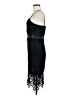 Aqua 100% Polyester Black Cocktail Dress Size M - photo 5