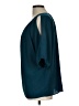 Express 100% Polyester Teal Short Sleeve Blouse Size L - photo 5