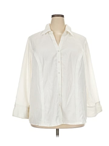Roz & Ali 3/4 Sleeve Blouse (view 1)