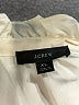 J.Crew Ivory Long Sleeve Blouse Size XL - photo 7