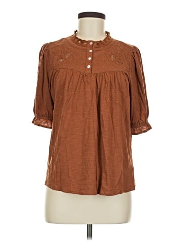 Lucky Brand 3/4 Sleeve Blouse (view 1)