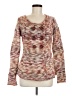 Sleeping On Snow Tie-dye Brown Wool Pullover Sweater Size M - photo 1