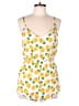 Assorted Brands 100% Cotton Tropical Yellow Romper Size 14 - photo 1