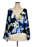 Thalia Sodi 100% Polyester Blue 3/4 Sleeve Blouse Size XXL - photo 1