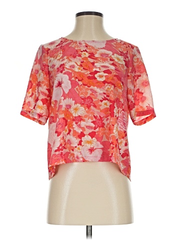 Traffic People Short Sleeve Blouse (view 1)