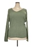 Lety & Me Green Pullover Sweater Size 3X - photo 1