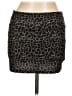 Urban Behavior Animal Print Gray Brown Casual Skirt Size L - photo 1