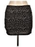 Urban Behavior Animal Print Gray Brown Casual Skirt Size L - photo 2
