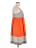Gianni Bini Color Block Orange Casual Dress Size L - photo 4