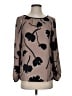 Ann Taylor LOFT 100% Polyester Brown Long Sleeve Blouse Size XS - photo 1