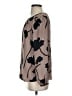 Ann Taylor LOFT 100% Polyester Brown Long Sleeve Blouse Size XS - photo 5