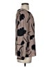 Ann Taylor LOFT 100% Polyester Brown Long Sleeve Blouse Size XS - photo 4