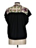 Tiny Black Short Sleeve Blouse Size L - photo 2