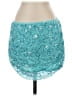 Shein 100% Polyester Teal Casual Skirt Size 4 - photo 1
