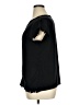 Ann Taylor LOFT 100% Polyester Black Short Sleeve Top Size XL - photo 5