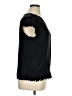 Ann Taylor LOFT 100% Polyester Black Short Sleeve Top Size XL - photo 4