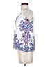 Ann Taylor LOFT 100% Polyester White Sleeveless Blouse Size XXS (petite) - photo 5