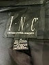 INC International Concepts 100% Nylon Black Coat Size M - photo 6