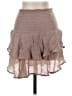 Shein 100% Polyester Brown Casual Skirt Size 4 - photo 1