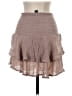 Shein 100% Polyester Brown Casual Skirt Size 4 - photo 2