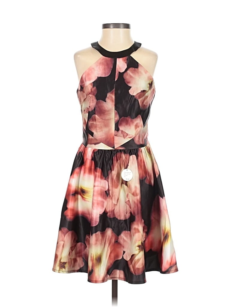 Pre-owned Chi Chi London Cocktail Dress In Pink