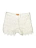 Joe Fresh 100% Cotton Paisley Ivory Shorts Size 6 - photo 1