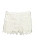 Joe Fresh 100% Cotton Paisley Ivory Shorts Size 6 - photo 2