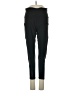 Aqua Solid Black Active Pants Size S - photo 1