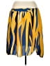 Ashley Stewart 100% Polyester Yellow Casual Skirt Size 14 Plus - photo 2
