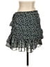 1.State 100% Polyester Floral Blue Casual Skirt Size 4 - photo 2