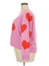 Divided by H&M 100% Acrylic Hearts Pink Pullover Sweater Size XXL - photo 5