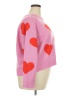 Divided by H&M 100% Acrylic Hearts Pink Pullover Sweater Size XXL - photo 4