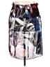 Ted Baker London 100% Polyester Graphic Black Casual Skirt Size Med - Lg - photo 1