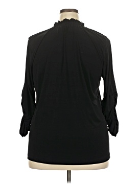 Always Indigo 3/4 Sleeve Blouse (view 2)