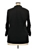 Always Indigo Black 3/4 Sleeve Blouse Size 2X - photo 2