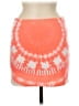 Color Story 100% Polyester Tie-dye Orange Casual Skirt Size M - photo 1