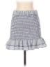Express Stripes Blue Casual Skirt Size S - photo 1
