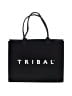 Tribal 100% Polyester Black Tote One size - photo 1
