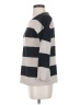 Eileen Fisher 100% Organic Linen Stripes Gray Pullover Sweater Size P (petite) - photo 5