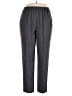 Alfred Dunner Chevron-herringbone Gray Dress Pants Size 14 - photo 1