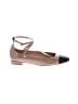 Stuart Weitzman 100% Leather Color Block Brown Flats Size 10 - photo 1