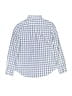 Crewcuts Checkered-gingham Blue Long Sleeve Button-Down Shirt Size 12 - photo 2