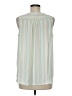 Nine West Ivory Sleeveless Blouse Size M - photo 2