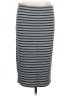 Old Navy Stripes Gray Casual Skirt Size L - photo 1