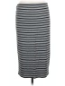 Old Navy Stripes Gray Casual Skirt Size L - photo 2