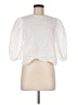 Zara White 3/4 Sleeve Blouse Size M - photo 1