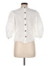 Zara White 3/4 Sleeve Blouse Size M - photo 2