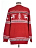 Meaneor 100% Polyester Red Pullover Sweater Size L - photo 2