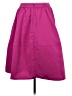 Express 100% Polyester Solid Purple Formal Skirt Size 8 - photo 2